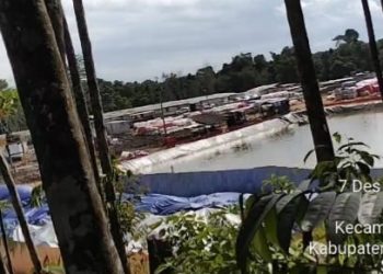 Masyarakat macang Sakti resah Diduga limbah PT MedcoMencemari lingkungan DLHK Muba harus bertindak tegas