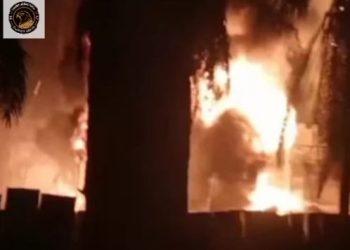 Kebakaran Besar Kembali Terjadi Di Lokasi Sumur Minyak Ilegal Yang Sebelumnya Sudah Dua Kali Terbakar Kapolda Sumsel harus bertindak tegas