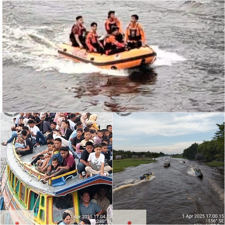 Permainan sped boat Menjadi Tradisi tahunan Masyarakat OI dan OKI