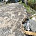 Jalan Cor Beton Kelurahan Tratim Rusak, Di duga Tak Sesuai Spek