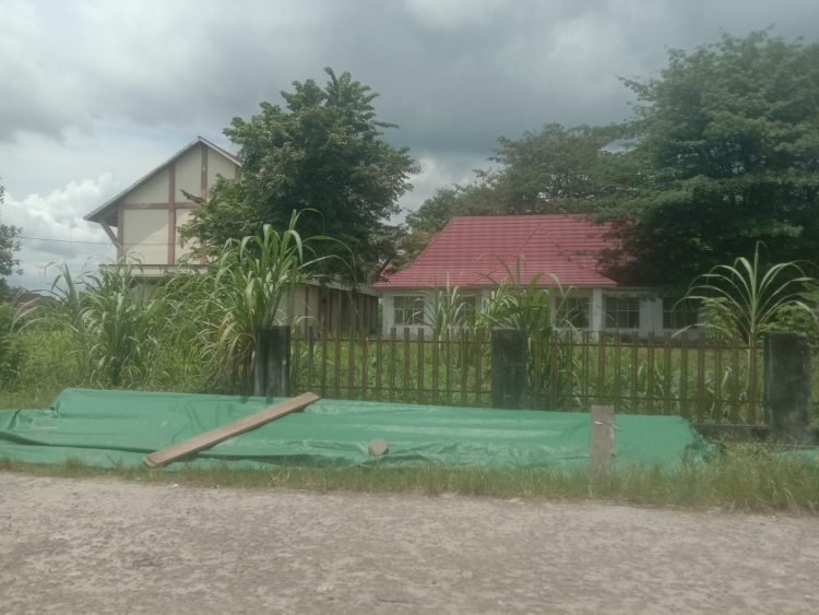 Waduh !!! Hamburkan Anggaran, Kantor Camat Tanjung Raja Terbengkalai