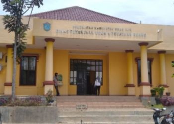 Proyek Jalan Aspal UKL Menuju Sungai Rotan Sudah di Perbaiki