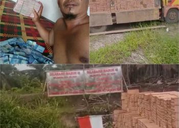 Material untuk Bangunan Camp Kete Diduga di Curi Oleh Preman Bayaran PT Andira/Agrindo