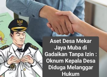Digegerkan dengan kasus penggadaian aset desa oleh oknum Kepala Desa Mekar Jaya berinisial WL yang diduga menggadaikan aset desa