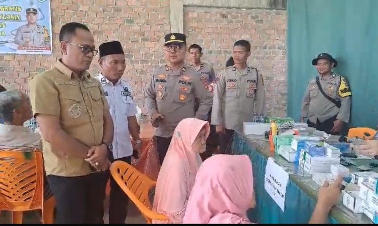 Inisiasi Cerdas dan Menyentuh Masyarakat, Polsek Sanga Desa Gelar Pemeriksaan dan Berobat Gratis
