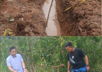 Galian Pipa Pertamina di SP11 Desa Jemenang Gerus Badan Jalan,anggota DPRD Muara Enim buka suara Tegaskan Jalan Milik Pemerintah dan Masyarakat