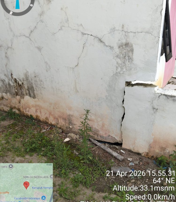 Di duga Pembangunan Perumahan Hikmah Jaya II Tidak Sesuai S.O.P