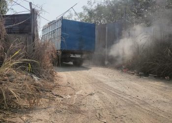 Diduga Gudang Tempat Penimbunan BBM Bersubsidi, dan Tempat Barter BBM, Masih Tetap Beroperasi di Dekat Mapolres Ogan Ilir